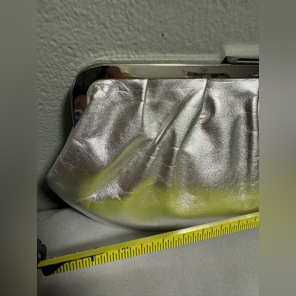 Elegant Giani Bernini Silver Shoulder & Clutch Bag - EUC - Picture 6 of 16